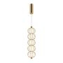 Maytoni Golden Cage MOD216PL-L10G3K Lampă cu pendul 1x17W/LED 3000K 1050lm IP20