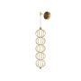 Maytoni Golden Cage MOD216WL-L10G3K Aplique de perete 1x17W/LED 3000K 1100lm IP20
