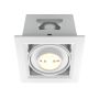 Maytoni Metal Modern DL093-01-10W3K-W Lumină îngropată deasupra plafonului 1x10W/LED 3000K 750lm IP20