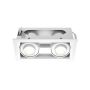 Maytoni Metal Modern DL093-02-10W3K-W Lumină îngropată deasupra plafonului 1x20W/LED 3000K 1450lm IP20