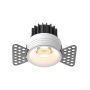 Maytoni Round DL058-7W3K-TRS-W Lumină îngropată deasupra plafonului 1x7W/LED 3000K 460lm IP20