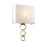 Elstead Lighting Ria RIA-MEDIUM-AB Aplique de perete 1x60W/E27