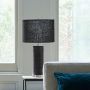 Elstead Lighting RIPPLE RIPPLE-TL-BLK Lampă de masă 1x60W/E27