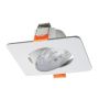 Light Prestige Plus LP-1506/1RS WH Square Lumină îngropată deasupra plafonului 1x7W/LED 3000K|4000K|6000K IP20