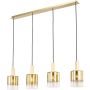 Dar Lighting Savannah SAV0435 Lampă cu pendul 4x40w/E27