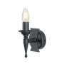 Elstead Lighting SAXON SAX1-BLK Aplique de perete 1x60W/E14