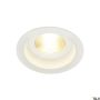 SLV CONTONE 161291 Lumină îngropată deasupra plafonului 1x15W/LED 3000/2000K 1000LM IP44