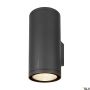 SLV ENOLA ROUND 1003441 Aplique de perete 2x55W/LED 3000/4000K 5400/6000LM IP65