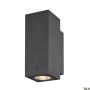 SLV ENOLA SQUARE 1003418 Aplique de perete 2x7.8W/LED 3000/4000K 620/700LM IP65