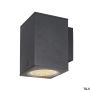 SLV ENOLA SQUARE 1003437 Aplique de perete 1x36W/LED 3000/4000K 3700LM IP65
