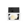 SLV KADUX 1008567 Lumină îngropată deasupra plafonului 1x27W/LED 3000K 30lm50lm