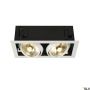 SLV KADUX 115551 Lumină îngropată deasupra plafonului 2x75W/GU10/ES111 IP20