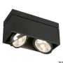 SLV KARDAMOD 117110 Lumină montată pe suprafață 2x75W/GU10/ES111 IP20