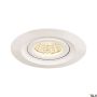 SLV KINI 1000833 Lumină îngropată deasupra plafonului 1x12W/LED 3000K 850LM IP65