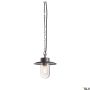 SLV MOLAT 1000821 Lampă cu pendul 1x60W/E27 IP44
