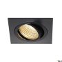 SLV NEW TRIA 1 SET 113880 Lumină îngropată deasupra plafonului 1x8W/LED 2700K 645LM IP20