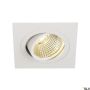 SLV NEW TRIA 1 SET 113881 Lumină îngropată deasupra plafonului 1x8W/LED 2700K 645LM IP20