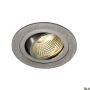 SLV NEW TRIA 1 SET 113906 Lumină îngropată deasupra plafonului 1x8W/LED 3000K 700LM IP20