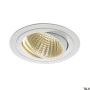 SLV NEW TRIA 1 SET 114271 Lumină îngropată deasupra plafonului 1x29W/LED 3000K 2700LM IP20