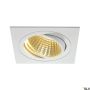 SLV NEW TRIA 1 SET 114281 Lumină îngropată deasupra plafonului 1x29W/LED 2700K 2500LM IP20
