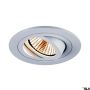 SLV NEW TRIA 1007401 Lumină îngropată deasupra plafonului 1x8.3W/LED 2700K 705lm IP20