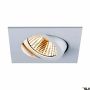 SLV NEW TRIA 1007437 Lumină îngropată deasupra plafonului 1x8.6W/LED 2500K|3000K|4000K 546lm|600lm IP20