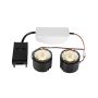 SLV NEW TRIA® 1008006 Lumină îngropată deasupra plafonului 2x13.6W/LED 3000K 1280lm