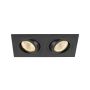 SLV NEW TRIA® 1008512 Lumină îngropată deasupra plafonului 2x14W/LED 2700K 1220lm