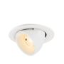 SLV NUMINOS® 1009389 Lumină îngropată deasupra plafonului 1x6.7W/LED 2700K 1000lm