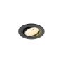 SLV NUMINOS® 1009512 Lumină îngropată deasupra plafonului 1x6.7W/LED 3000K 1050lm