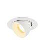 SLV NUMINOS® 1010060 Lumină îngropată deasupra plafonului 1x6.9W/LED 3000K 950lm