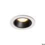SLV NUMINOS® DL S 1003808 Lumină îngropată deasupra plafonului 1x8.6W/LED 3000K 690LM IP20/IP44