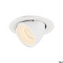 SLV NUMINOS® GIMBLE S 1005880 Lumină îngropată deasupra plafonului 1x8.6W/LED 2700K 720LM