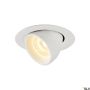 SLV NUMINOS® GIMBLE XS 1005844 Lumină îngropată deasupra plafonului 1x7W/LED 3000K 700LM