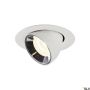 SLV NUMINOS® GIMBLE XS 1005863 Lumină îngropată deasupra plafonului 1x7W/LED 4000K 730LM