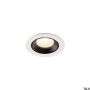 SLV NUMINOS® XS 1005526 Lumină îngropată deasupra plafonului 1x7W/LED 3000K 700LM IP20/IP44