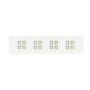 SLV PAVANNO 1010123 Panou LED 4x17W/LED 3000K/4000K/5000K 2957lm|6882lm