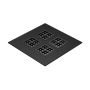 SLV PAVANNO 1010578 Panou LED 4x17W/LED 3000K/4000K/5000K 2809lm|6538lm