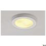 SLV PLASTRA 148001 Lumină montată pe suprafață 2x25W/E27 IP20