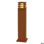 SLV RUSTY 229421 Lampă de podea 1x11W/E27 IP55