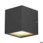 SLV SITRA CUBE 232535 Aplique de perete 2x9W/GX53 IP44