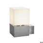 SLV SQUARE 1000336 Aplique de perete 1x20W/E27 IP44
