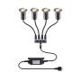 SLV TRAIL-LITE® 1008841 Lampă cu senzor de mișcare 1x4.6W/LED 3000K 25lm