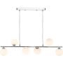 Dar Lighting Spiral SPI6450-02 Lampă cu pendul 6x40w/g9 ip20