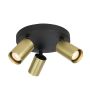 Italux Nesto SPL-23436-3R-BK-BRSS Spot 3x10W/GU10 IP20