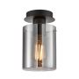 Italux Sardo SPL-5581-1SC-BK-SG Lustră de tavan 1x40W/E27 IP20