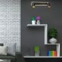 Light Prestige Parma LP-0612/2WS BK Spot 2x50W/GU10 3000K|4000K|6000K IP20