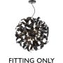 Dar Lighting Swash SWA1322-SP Suport 9x40w/g9