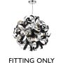 Dar Lighting Swash SWA1350-SP Suport 9x40w/g9
