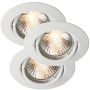 Nordlux TRITON 54540101 Lumină îngropată deasupra plafonului 3x35W/GU10 IP23
